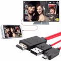 MHL Micro USB para HDMI TV cabo adaptador AV HDTV para SAMSUNG Galaxy S3 / S4 / Nota 2
